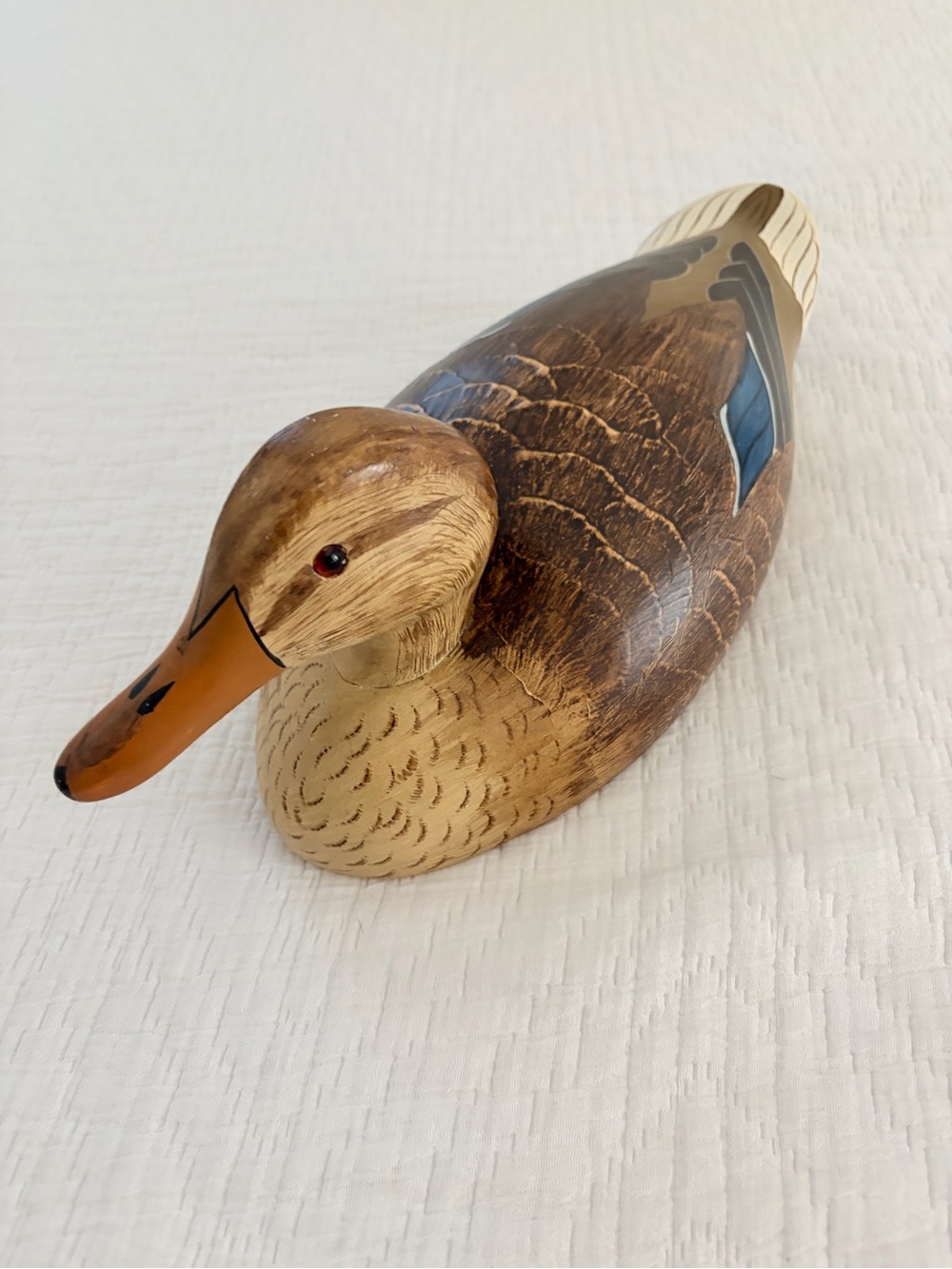 Handcrafted Wildfowler Decoys Mallard Duck decoy hand painted wood- Home Accents - Picture 5 of 11